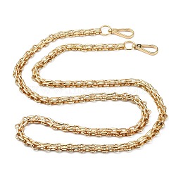 Handmade Iron Chains, with Spool, Unwelded, Light Gold, 47.24 inch(120cm), 11.5mm(X-CH-R084-01G)