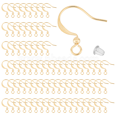 Golden Brass Earring Hooks
