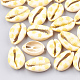 Perles de coquillage cauri naturelles imprimées(X-SHEL-S274-03)-2