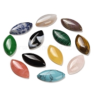 Natural & Synthetic Mixed Gemstone Cabochons, Horse Eye, 29.5~30x15x5.5~6mm(G-M424-15)