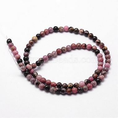 Natural Rhodonite Beads Strands(G-D840-59-10mm)-2