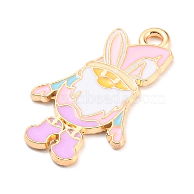 Easter Theme Alloy Enamel Pendants(X-ENAM-P251-A04-KCG)-2