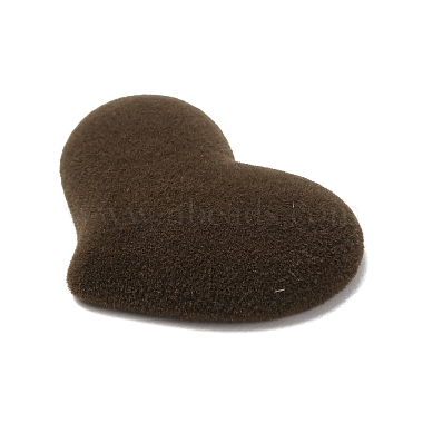 Flocking Opaque Resin Cabochons(RESI-K033-07D)-2