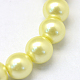 Chapelets de perles rondes en verre peint(X-HY-Q330-8mm-64)-3