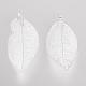 Electroplated Natural Leaf Big Pendants(IFIN-Q119-01A)-2