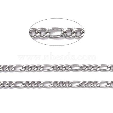 304 Stainless Steel Figaro Chains(CHS-K001-82)-2