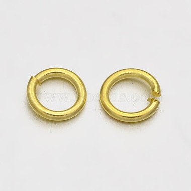 Brass Open Jump Rings(KK-E647-17G-4mm)-2