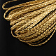 Imitation cuir tressé des cordes métalliques(LC-S002-5mm-27)-1