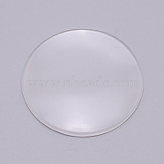 Door Knob Wall Shield Transparent Round Soft Rubber Wall Protector, Clear, 7.85x0.7cm(AJEW-WH0180-68)