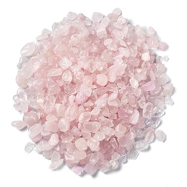 Natural Rose Quartz Chip Beads(G-YW0002-10)-2
