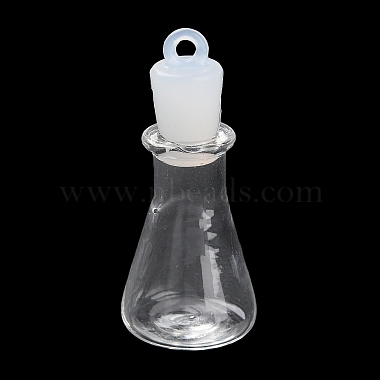 Clear Cone Glass Pendants