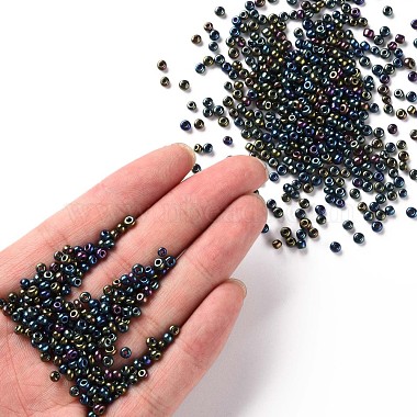 8/0 Glass Seed Beads(SEED-A009-3mm-605)-4