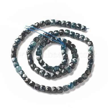 Natural Blue Tourmaline Beads Strands(G-G989-B04)-2