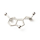 Hollow Chemistry Molecular Structure Brooch(JEWB-C012-09A)-1