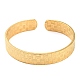 304 bracelets manchette ouverts en acier inoxydable(BJEW-K230-01G-05)-2