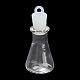 Clear Glass Wishing Bottle Pendants(GLAA-A010-01H)-1