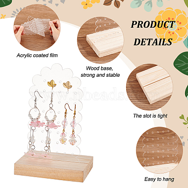 Transparent Acrylic Earring Diaplay Stands(EDIS-WH0029-80D)-4