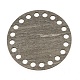 плоское круглое деревянное дно корзины(DIY-WH0258-52)-2