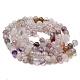Natural Purple Rutilated Quartz Beads Strands(G-A097-A09-05)-3