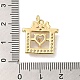 Rack Plating Brass Cubic Zirconia Pendants(KK-K349-22G)-3