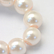 Chapelets de perles rondes en verre peint(X-HY-Q003-6mm-41)-3