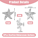 8Pcs 1-Hole Silver Plated Alloy Rhinestone Shank Buttons(BUTT-DC0001-07)-2
