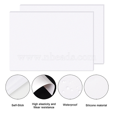Silicone Single Side Board(AJEW-BC0006-18)-4