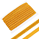 Polyester Metallic Braided Lace Trim(OCOR-WH0074-92G)-1