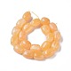 Natural Orange Calcite Beads Strands(G-I259-02)-3