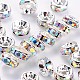 Brass Rhinestone Spacer Beads(RB-A014-Z6mm-28S-NF)-1