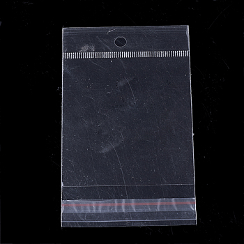 OPP Cellophane Bags, Rectangle, Clear, 12x7cm, Unilateral Thickness: 0.045mm, Inner Measure: 7x7cm
