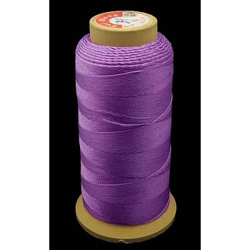 Nylon Sewing Thread, 3-Ply, Spool Cord, Medium Orchid, 0.33mm, 1000yards/roll