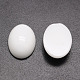 Овальные натуральный белый нефрит кабошоны(X-G-K020-18x13mm-12)-2