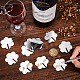 Цветочная акриловая бирка с подвесками для бокалов для вина(AJEW-WH0248-384C)-3