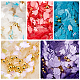 5 Boxes 5 Colors Nail Art Sakura Sequins Glitter & Metal Ball Nails DIY Decorations Set(MRMJ-OC0003-40)-4