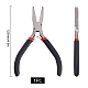 1Pc Carbon Steel Jewelry Pliers for Jewelry Making Supplies(AJEW-SC0001-43)-2