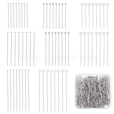 Mixed Size Stainless Steel Color 304 Stainless Steel Flat Head Pins