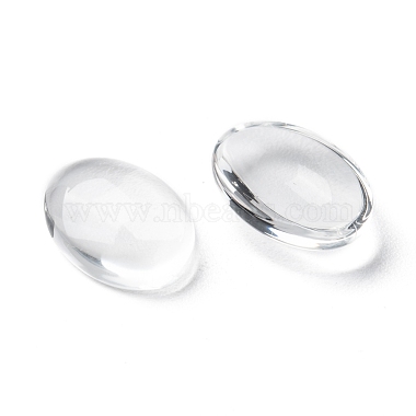 Transparent Oval Glass Cabochons(X-GGLA-R022-14x10)-3