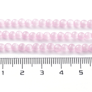Cat Eye brins de perles(CE-F022-4mm-02)-5