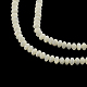 Rondelle Natural Trochid Shell/Trochus Shell Beads Strands(SSHEL-F290-29)-1