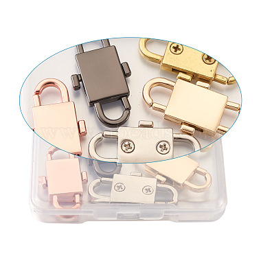 5 Colors Adjustable Alloy Chain Buckles(PALLOY-TA0001-91-RS)-8