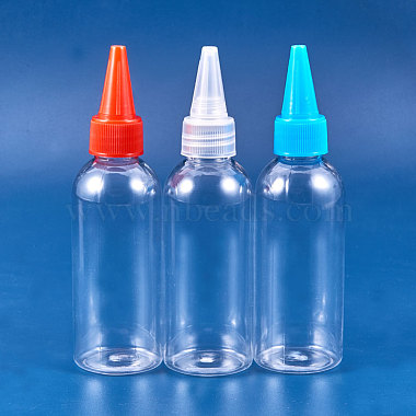 BENECREAT 3 Colors Plastic Empty Bottle for Liquid(DIY-BC0009-19)-6