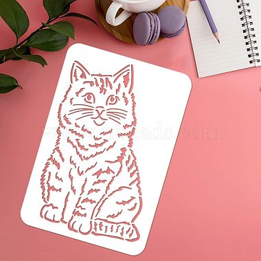 Large Plastic Reusable Drawing Painting Stencils Templates(DIY-WH0202-430)-3