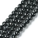 Natural Black Tourmaline Beads Strands(G-F748-Y01-04)-1