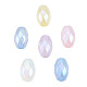 Rainbow Iridescent Plating Acrylic Beads(OACR-N010-076)-2