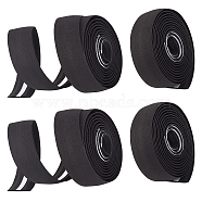 SUPERFINDING EVA Non-slip Band, Plastic Plug, Bicycle Accessories, Black, 29x3mm 2m/roll, 2rolls/set(FIND-FH0002-16)