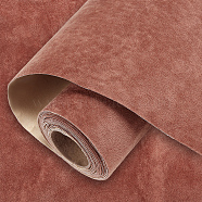 Velet Cloth, Self-adhesive Fabric, Coconut Brown, 40cm(DIY-WH0308-362B)
