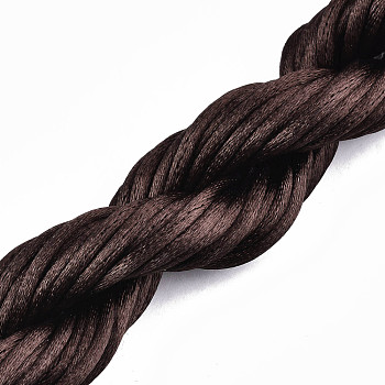 Polyester Thread, Coconut Brown, 2mm, about 10m/bundle