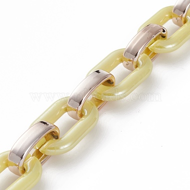 Handmade Opaque Acrylic Cable Chains(AJEW-JB00890)-4