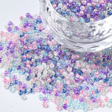 Colorful Round Glass Beads